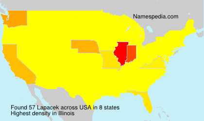 Surname Lapacek in USA Surname Lapacek in USA