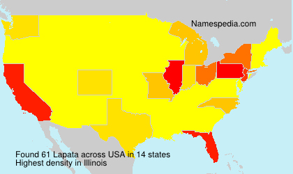 Surname Lapata in USA Surname Lapata in USA