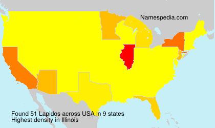 Surname Lapidos in USA Surname Lapidos in USA