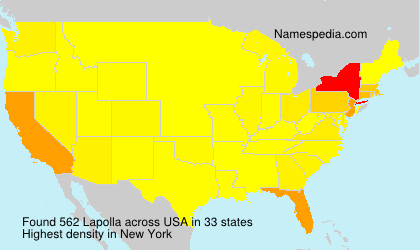 Surname Lapolla in USA Surname Lapolla in USA