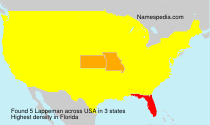 Surname Lappeman in USA Surname Lappeman in USA