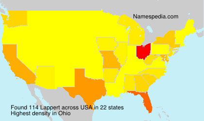 Surname Lappert in USA Surname Lappert in USA
