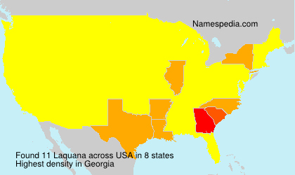 Surname Laquana in USA Surname Laquana in USA
