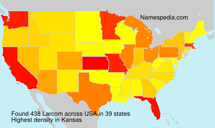 Surname Larcom in USA Surname Larcom in USA