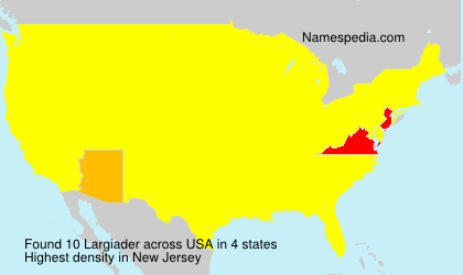 Surname Largiader in USA Surname Largiader in USA