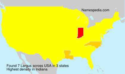 Surname Largus in USA Surname Largus in USA