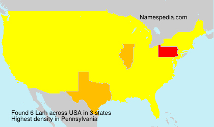 Surname Larh in USA Surname Larh in USA