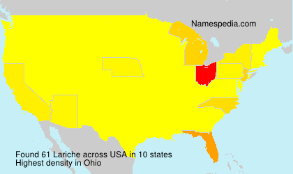 Surname Lariche in USA Surname Lariche in USA