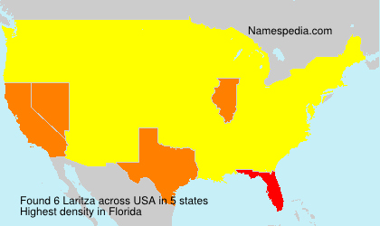 Surname Laritza in USA
