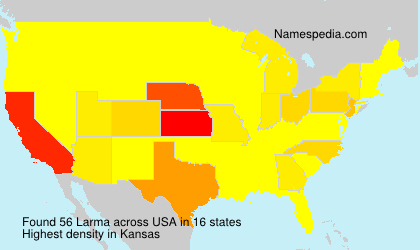 Surname Larma in USA Surname Larma in USA