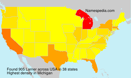 Surname Larner in USA Surname Larner in USA