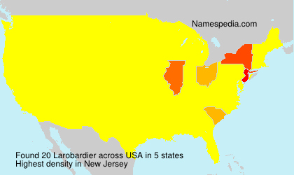 Surname Larobardier in USA Surname Larobardier in USA