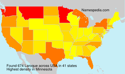 Surname Laroque in USA Surname Laroque in USA