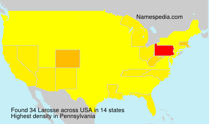Surname Larosse in USA Surname Larosse in USA