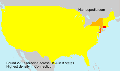 Surname Lasaracina in USA Surname Lasaracina in USA