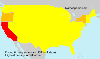 Surname Lasarev in USA Surname Lasarev in USA