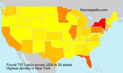 Surname Lasch in USA
