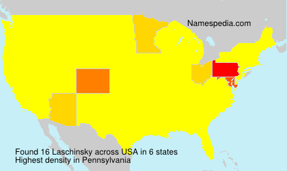 Surname Laschinsky in USA Surname Laschinsky in USA