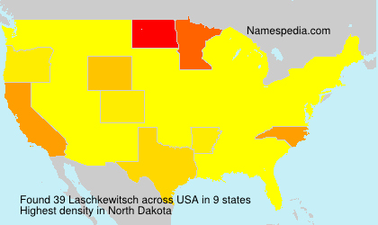 Surname Laschkewitsch in USA Surname Laschkewitsch in USA