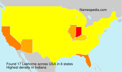 Surname Lashorne in USA Surname Lashorne in USA
