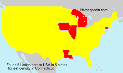 Surname Lasina in USA Surname Lasina in USA