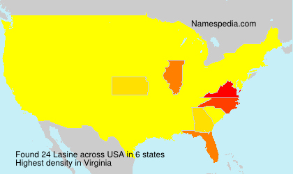 Surname Lasine in USA Surname Lasine in USA