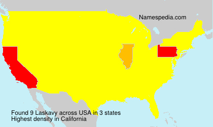 Surname Laskavy in USA Surname Laskavy in USA