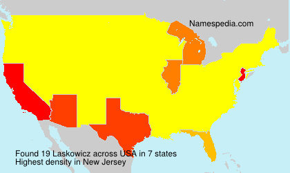 Surname Laskowicz in USA Surname Laskowicz in USA