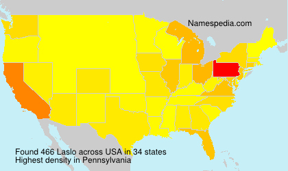 Surname Laslo in USA