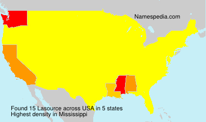 Surname Lasource in USA Surname Lasource in USA