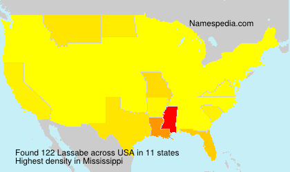 Surname Lassabe in USA Surname Lassabe in USA
