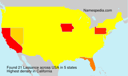 Surname Lassance in USA Surname Lassance in USA