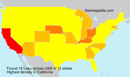 Surname Lasu in USA Surname Lasu in USA