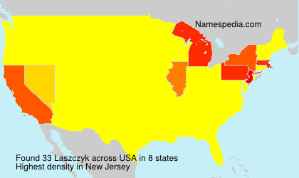 Surname Laszczyk in USA Surname Laszczyk in USA