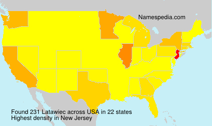 Surname Latawiec in USA Surname Latawiec in USA