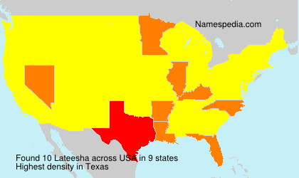 Surname Lateesha in USA Surname Lateesha in USA