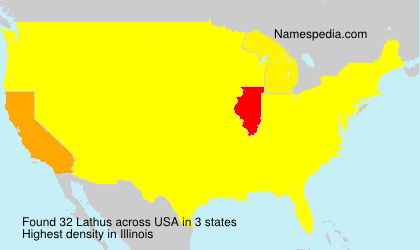 Surname Lathus in USA Surname Lathus in USA