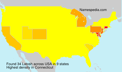 Surname Latosh in USA Surname Latosh in USA