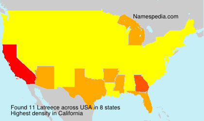 Surname Latreece in USA Surname Latreece in USA