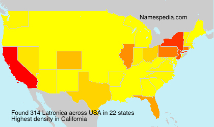 Surname Latronica in USA Surname Latronica in USA
