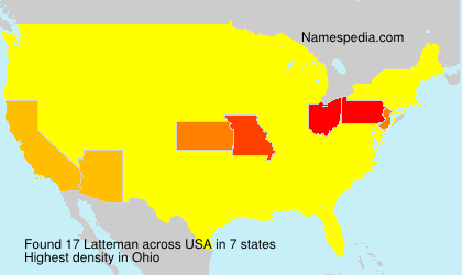 Surname Latteman in USA Surname Latteman in USA