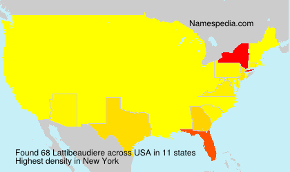 Surname Lattibeaudiere in USA Surname Lattibeaudiere in USA
