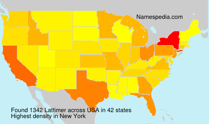 Surname Lattimer in USA Surname Lattimer in USA