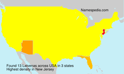 Surname Latvenas in USA Surname Latvenas in USA