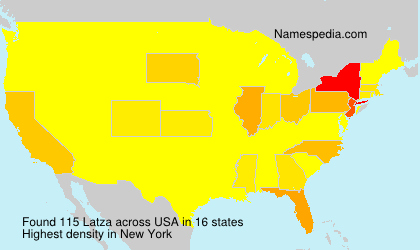 Surname Latza in USA Surname Latza in USA