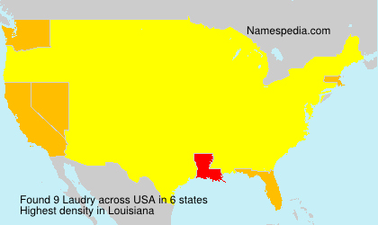 Surname Laudry in USA Surname Laudry in USA