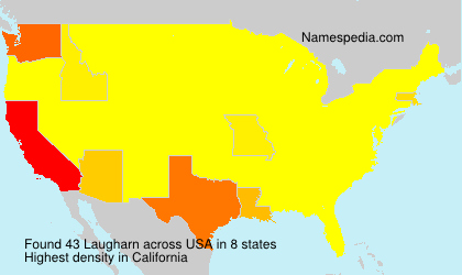 Surname Laugharn in USA Surname Laugharn in USA