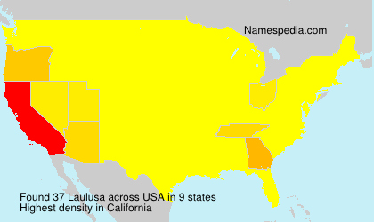 Surname Laulusa in USA Surname Laulusa in USA