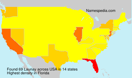 Surname Launay in USA Surname Launay in USA