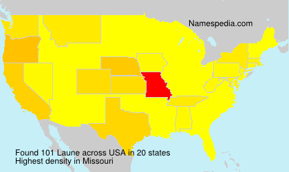 Surname Laune in USA Surname Laune in USA